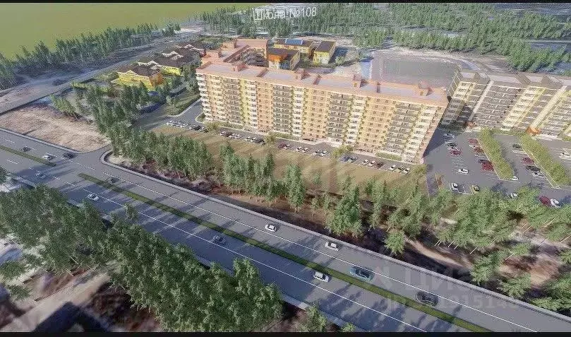 3-к кв. Бурятия, Улан-Удэ 102-й мкр, ул. Ринчино, 39к1 (71.1 м) - Фото 0