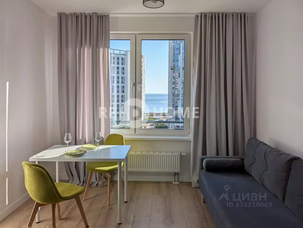 Студия Санкт-Петербург просп. Крузенштерна, 4с1 (20.0 м) - Фото 1