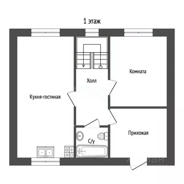 Таунхаус в Татарстан, Нижнекамск ул. Кедровая, 6 (172 м) - Фото 2