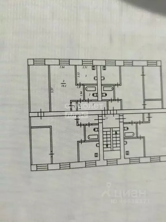 1-к кв. Тюменская область, Тюмень ул. Республики, 6а (30.2 м) - Фото 2