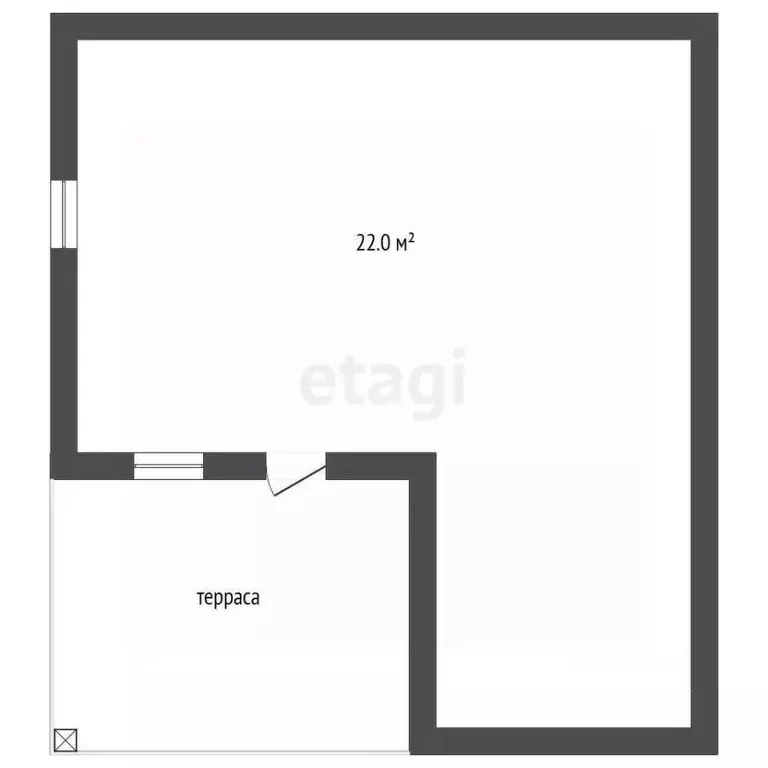 Дом в Удмуртия, Завьяловский район, Радуга СНТ 61 (22 м) - Фото 2