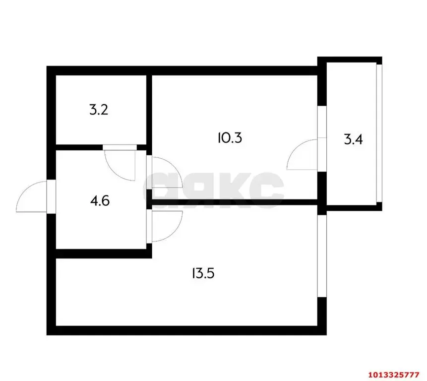 1-комнатная квартира: Краснодар, улица Куликова Поля, 2 (35 м) - Фото 0