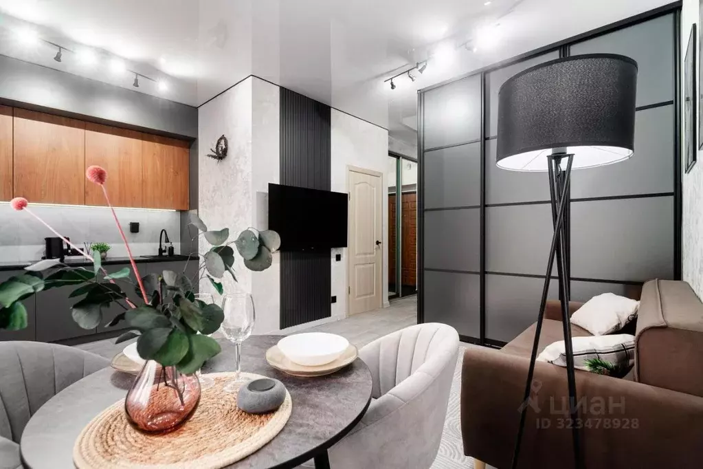 Студия Омская область, Омск ул. Крупской, 14к2 (30.0 м) - Фото 1
