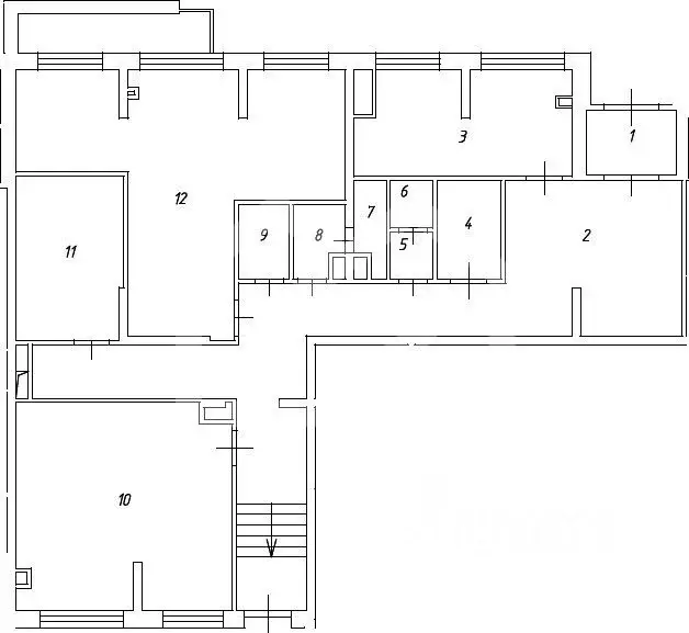 Торговая площадь в Москва Старокрымская ул., 15к2 (177 м) - Фото 2