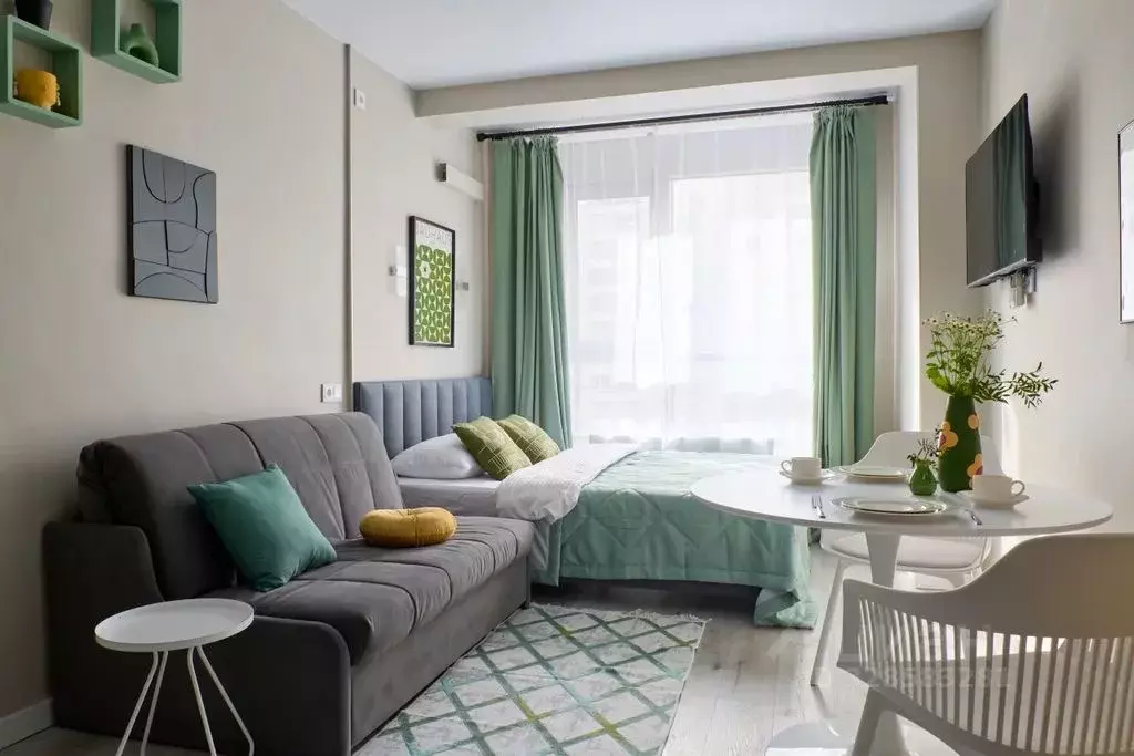 Студия Москва ул. Саморы Машела, 2А (23.0 м) - Фото 1