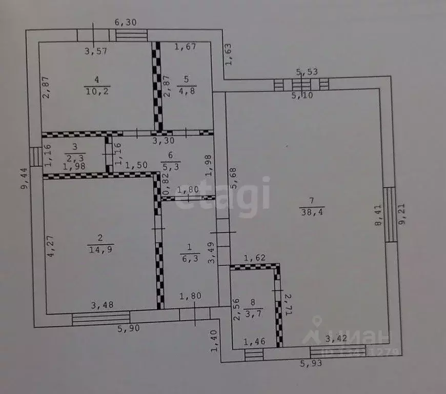 Дом в Белгородская область, Белгород ул. Изумрудная, 24 (86 м) - Фото 1