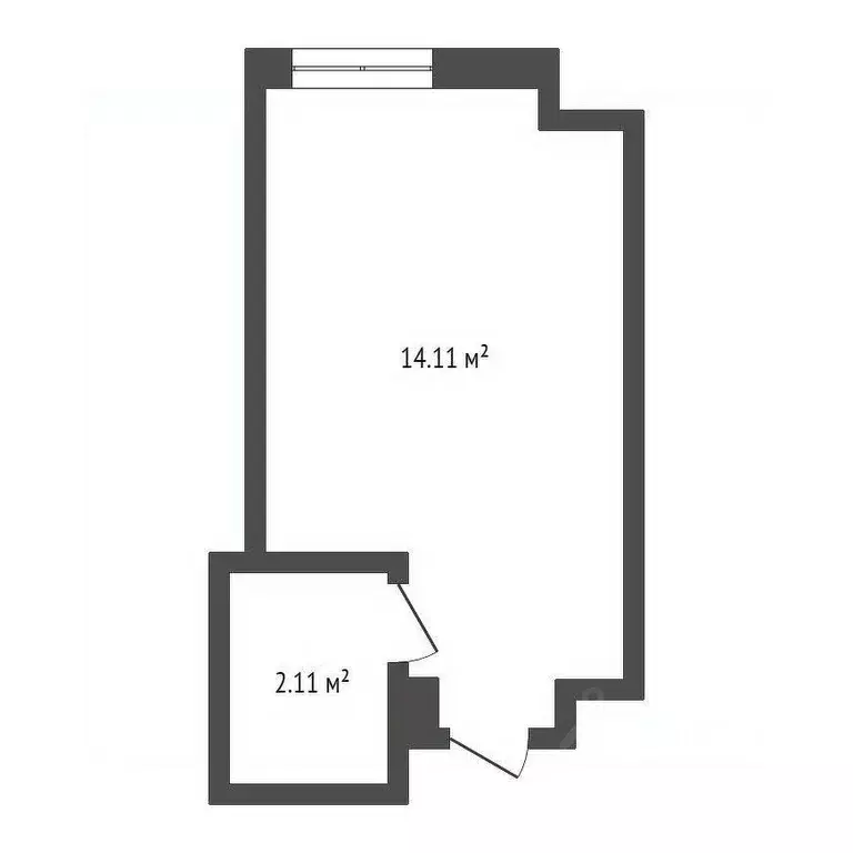 Студия Красноярский край, Красноярск Томская ул., 4с8 (15.8 м) - Фото 1