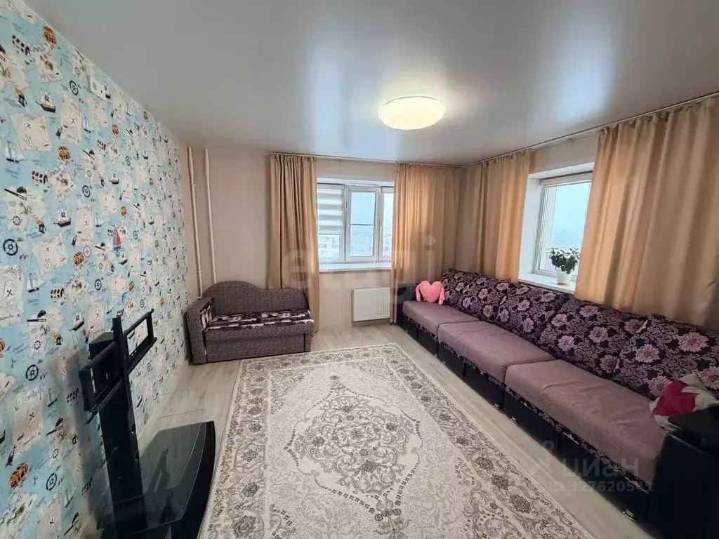 2-к кв. Курганская область, Курган Сибирская ул., 16 (63.5 м) - Фото 1