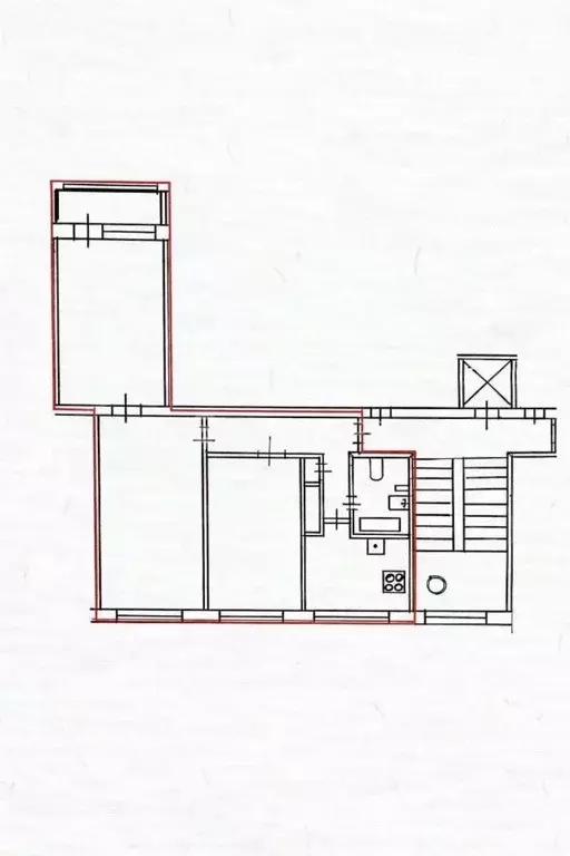3-к кв. Санкт-Петербург ул. Ушинского, 25К1 (59.6 м) - Фото 2