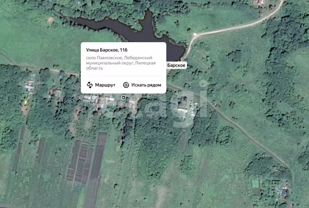 Участок в Липецкая область, Лебедянский муниципальный округ, с. ... - Фото 2