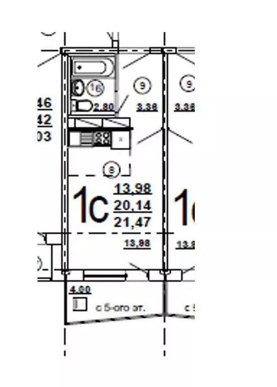 Квартира-студия: Ульяновск, улица Варейкиса, 52 (20.4 м) - Фото 0