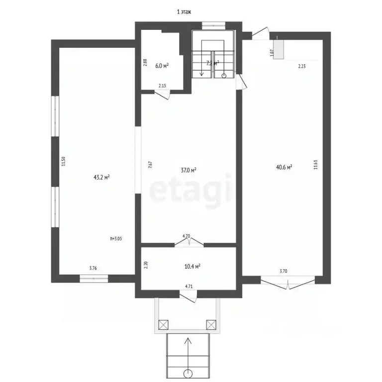 Дом в Омская область, Омск ул. Костерина, 12 (345 м) - Фото 2