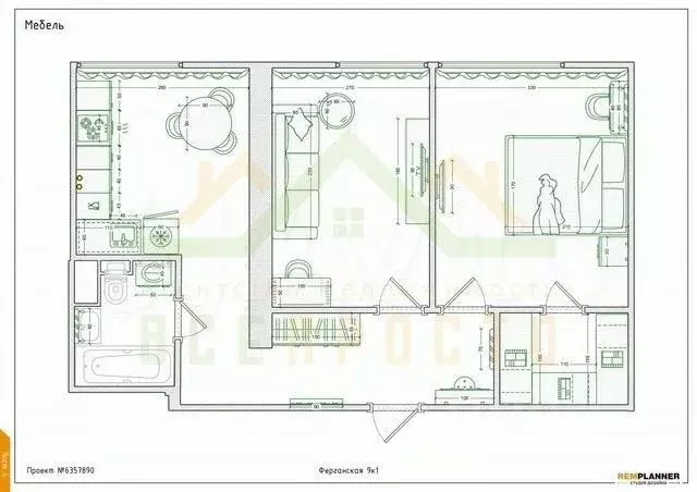 2-к кв. Москва Ферганская ул., 9К1 (52.0 м) - Фото 2