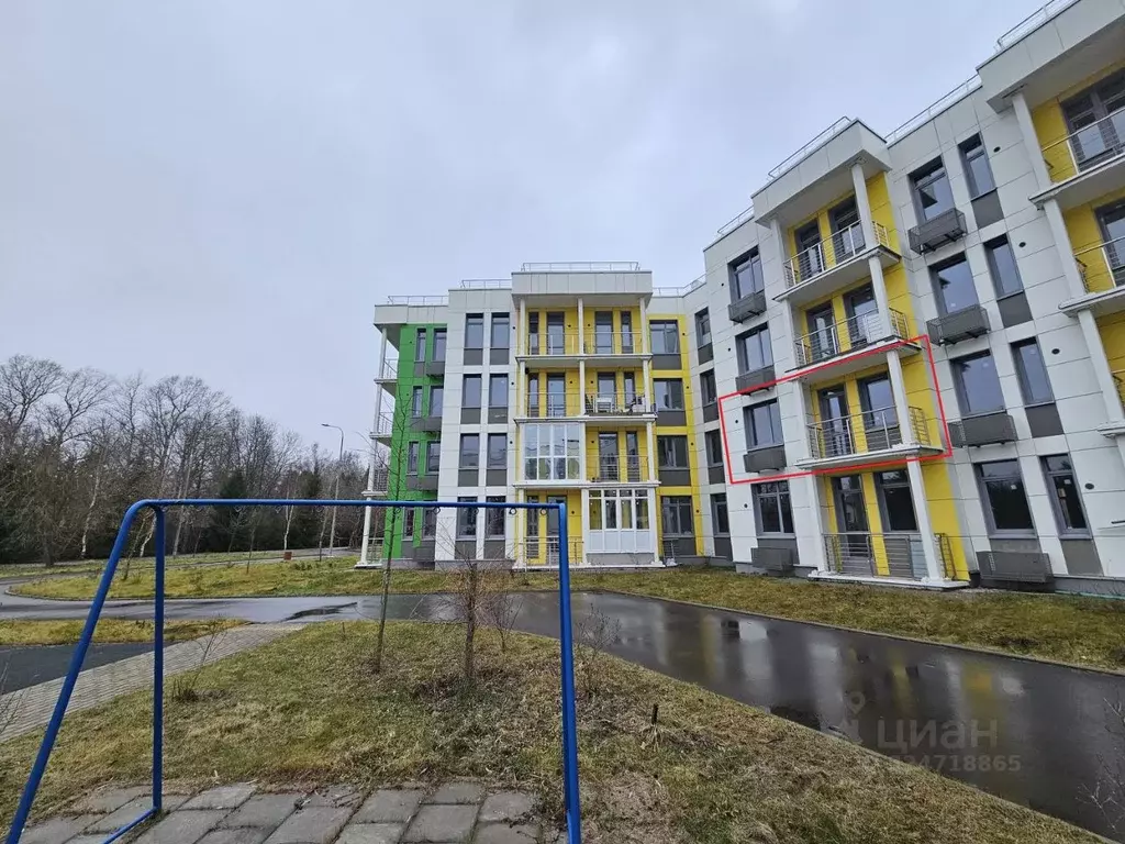 1-к кв. Москва д. Раево, ул. Ирландская, 4к1 (33.3 м) - Фото 2