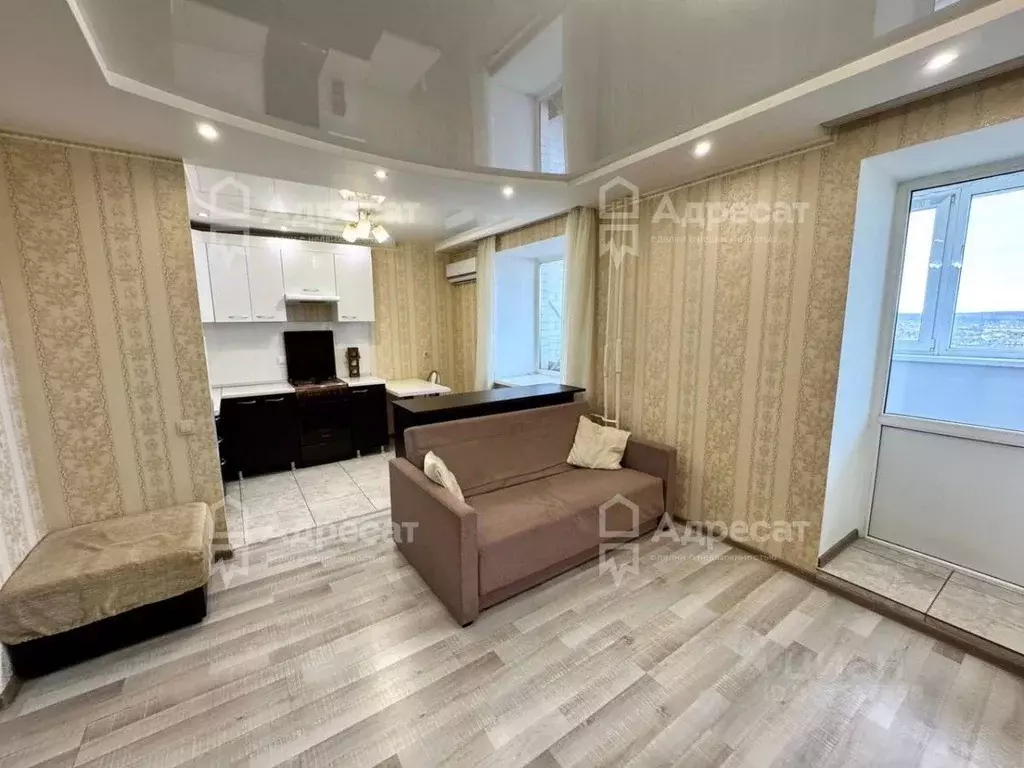 1-к кв. Волгоградская область, Волгоград пос. Ангарский, ул. Маршала ... - Фото 1