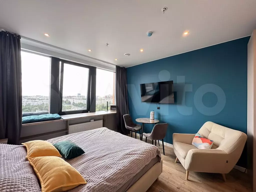 Апартаменты-студия, 22 м, 15/15 эт. - Фото 1