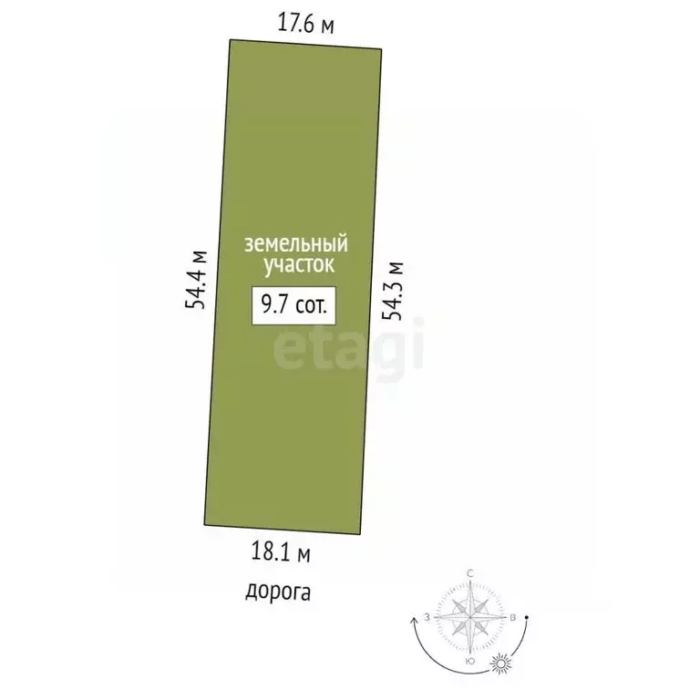 Участок в Крым, Феодосия пер. Казацкий (9.65 сот.) - Фото 2