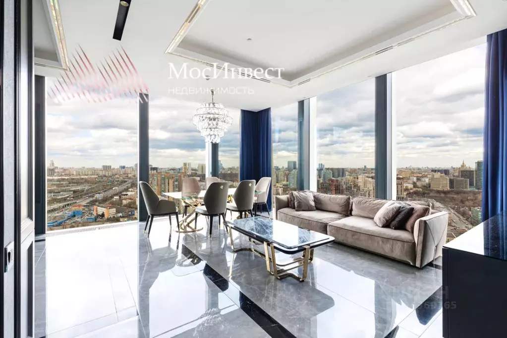 3-к кв. Москва 1-й Красногвардейский проезд, 22с2 (96.0 м) - Фото 2