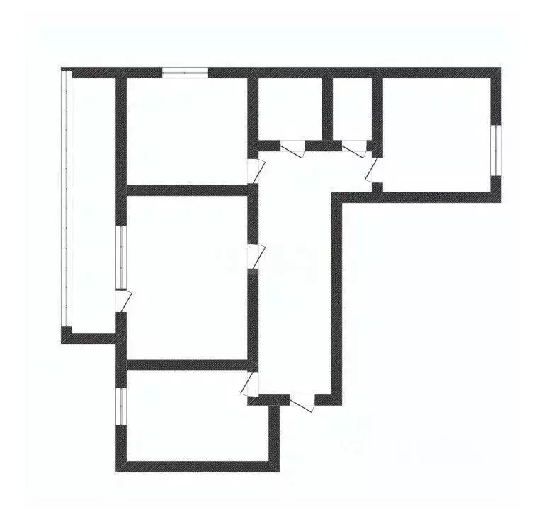 3-к кв. Курганская область, Курган ул. Гоголя, 17 (70.2 м) - Фото 2