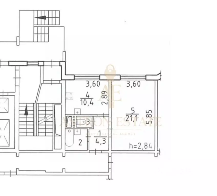 1-к кв. Новосибирская область, Новосибирск Горский мкр, 84 (40.3 м) - Фото 2