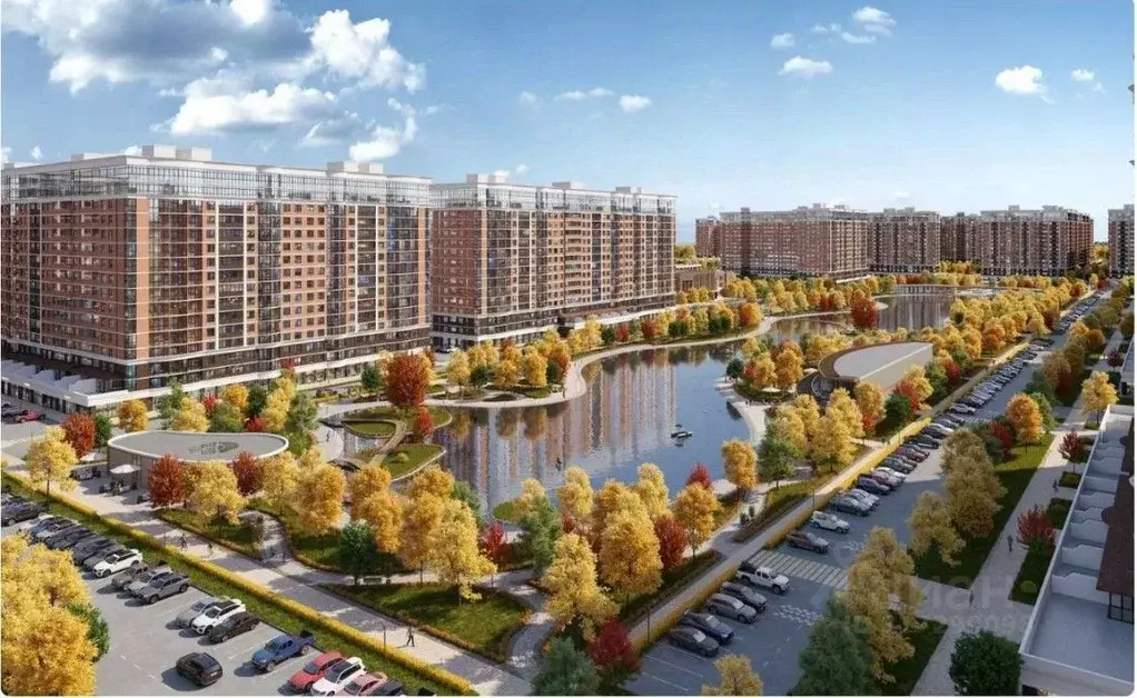 2-к кв. Краснодарский край, Краснодар ул. Ивана Беличенко, 89 (64.1 м) - Фото 1