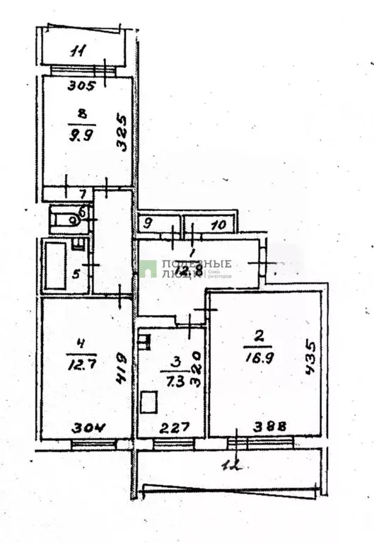 3-к кв. Астраханская область, Астрахань Студенческая ул., 4 (71.9 м) - Фото 2