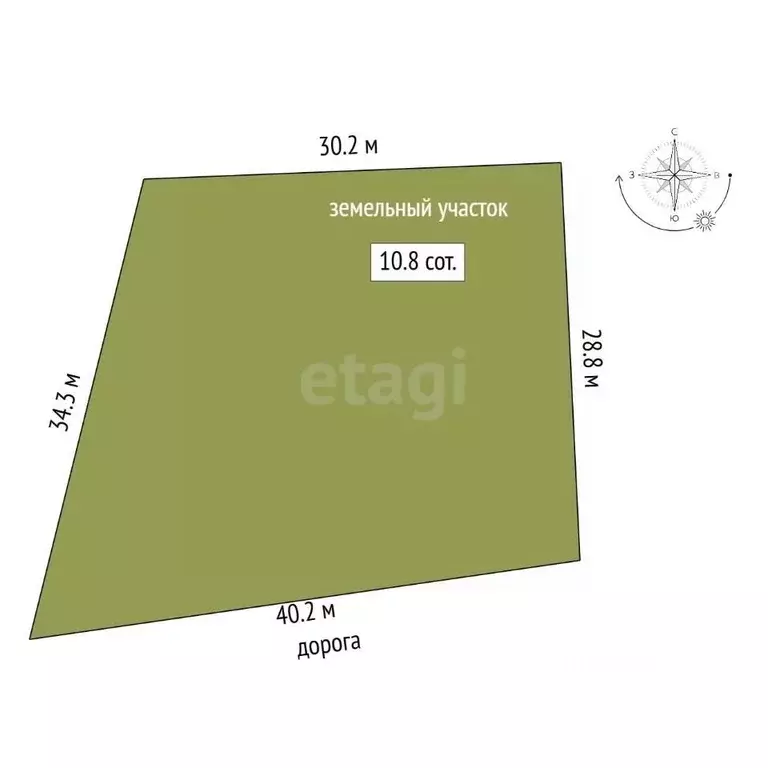 Участок в Московская область, Серпухов городской округ, д. ... - Фото 2