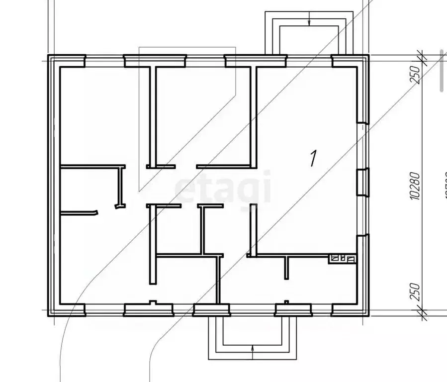 Дом в Татарстан, Пестречинский район, Шигалеевское с/пос, с. Новое ... - Фото 1
