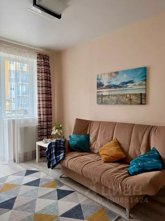 1-к кв. Калининградская область, Пионерский Рабочая ул., 33к2 (24.0 м) - Фото 1