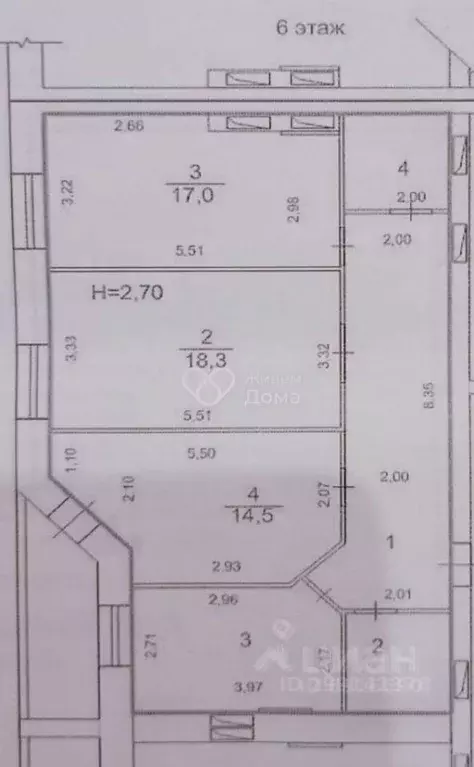 3-к кв. Волгоградская область, Волгоград Шекснинская ул., 62 (85.9 м) - Фото 2