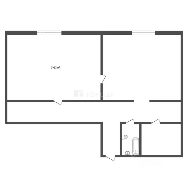 2-к кв. Алтайский край, Тальменский район, Тальменка рп Партизанская ... - Фото 2