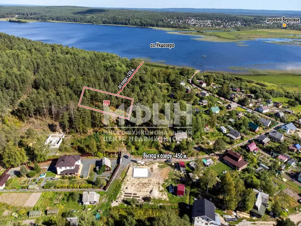 Участок в Карелия, Прионежский район, Шуйское с/пос, Лесовод СНТ  ... - Фото 1