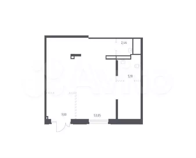 ЖК Алхимово, 67.6 м - Фото 1