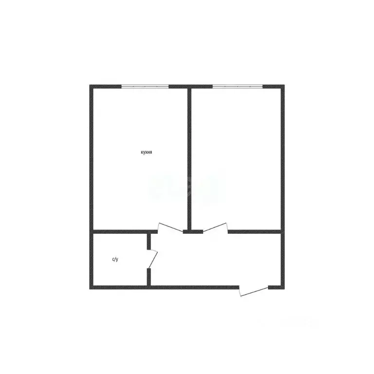 1-к кв. Курская область, Курчатов Молодежная ул., 26 (50.0 м) - Фото 1