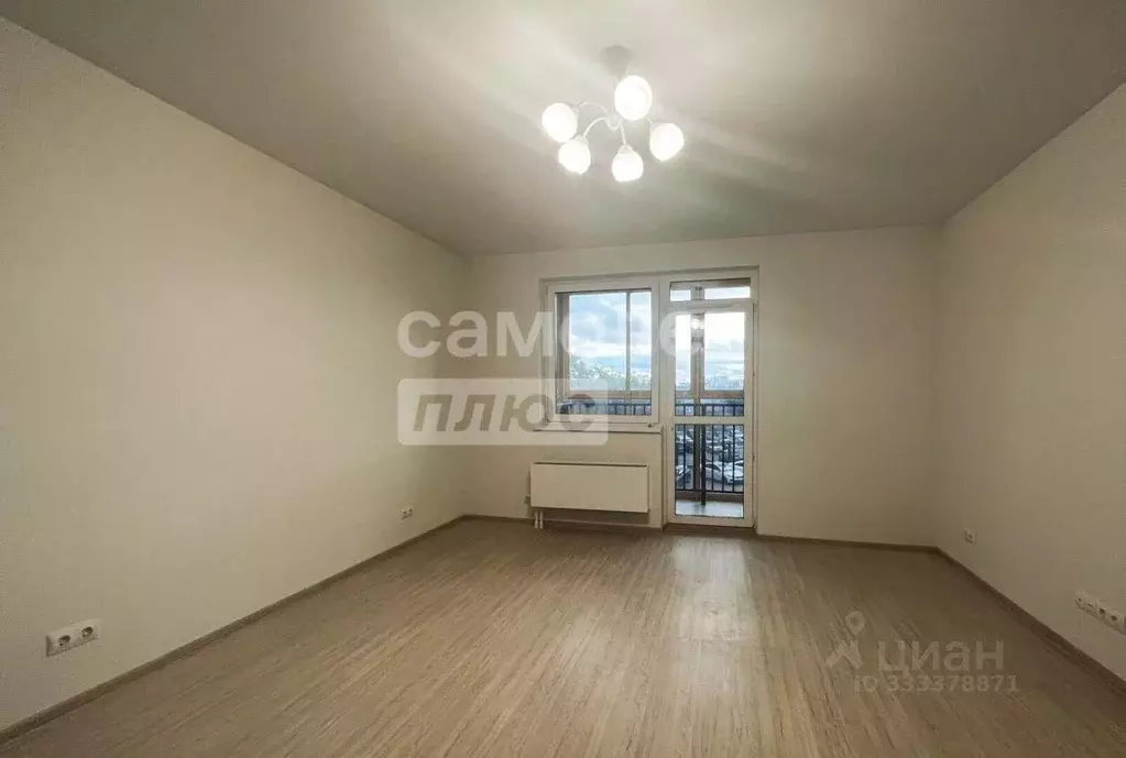 Квартира, 1 комната, 43.4 м - Фото 1
