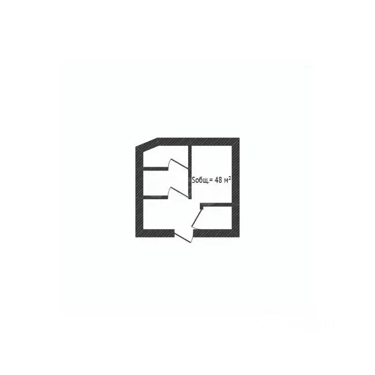 1-к кв. Брянская область, Брянск ул. Имени А.Ф. Войстроченко, 8 (48.0 ... - Фото 0