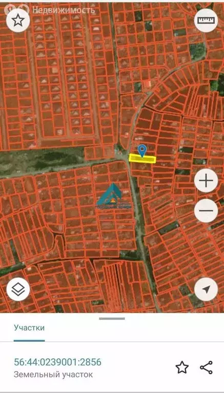 Участок в Оренбург, СТ Дубки, Водопроводная улица (7.7 м) - Фото 2