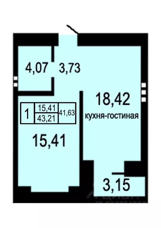 1-к кв. оренбургская область, оренбург уральская ул, 2/9 (53.0 м) - Фото 1