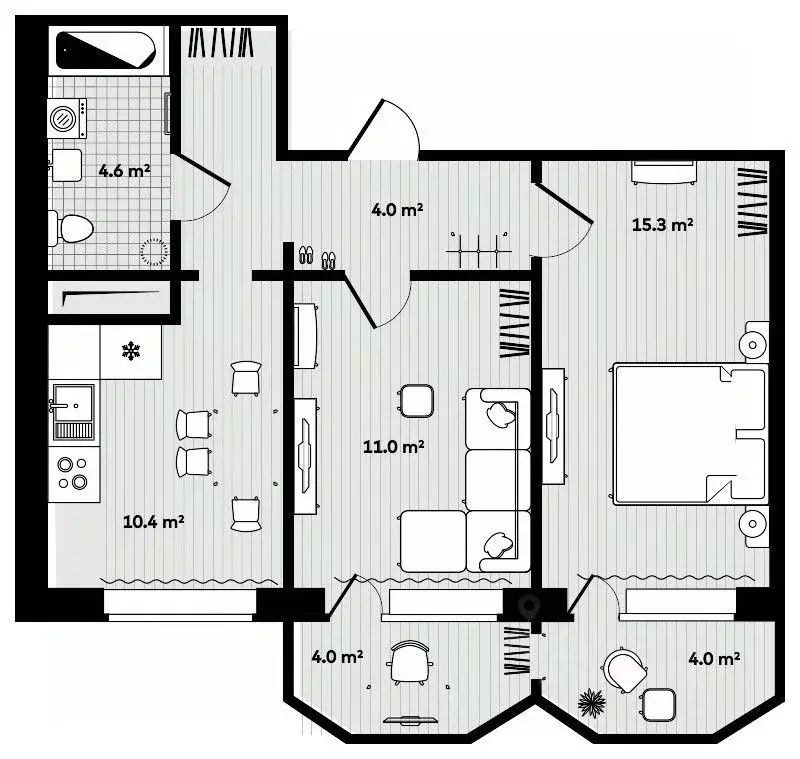 2-к кв. Приморский край, Надеждинский район, пос. Тавричанка ул. Лазо, ... - Фото 1
