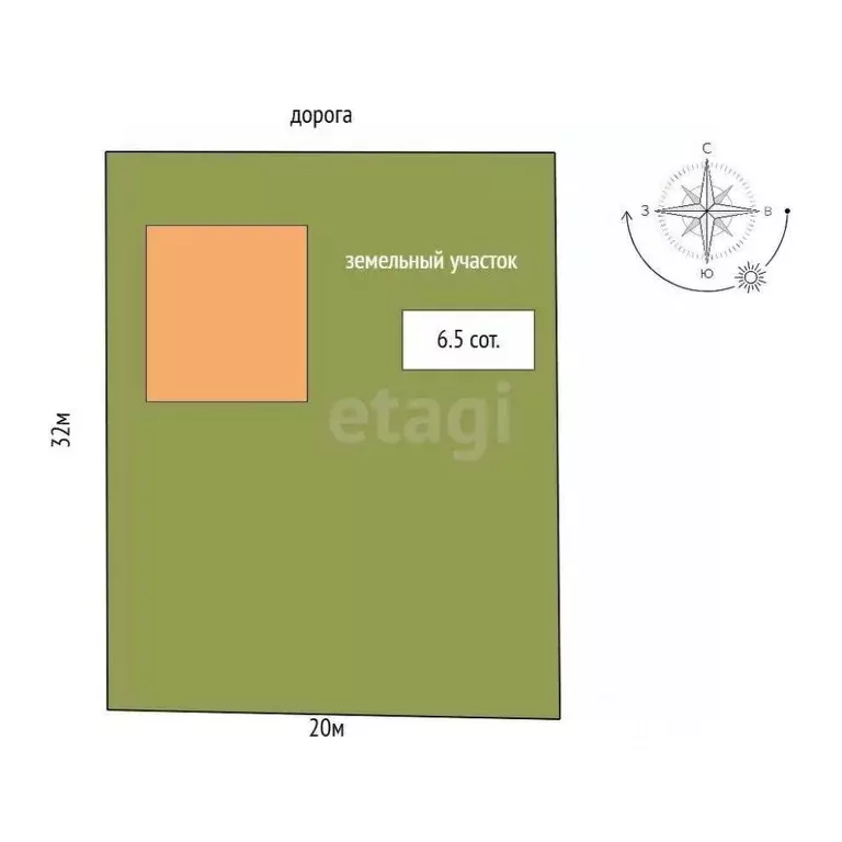 Дом в Челябинская область, Миасский городской округ, с. Смородинка ул. ... - Фото 1