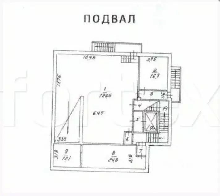 Офис в Москва Доброслободская ул., 8С4 (1225 м) - Фото 1