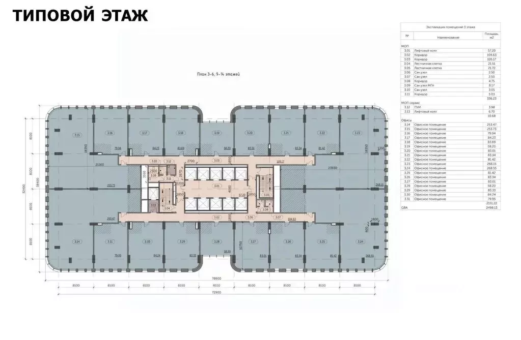 Офис в Москва Волоколамское ш., 32 (57384 м) - Фото 1