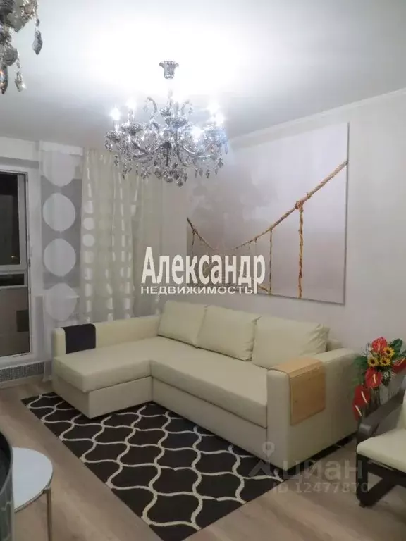 2-к кв. Санкт-Петербург просп. Авиаконструкторов, 18К1 (55.0 м) - Фото 1