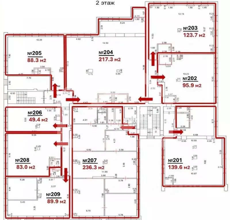 Офис в Москва Колодезный пер., 3С25 (263 м) - Фото 2