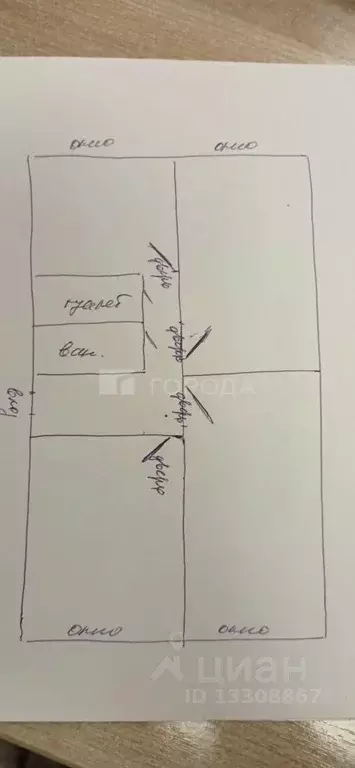 3-к кв. Кемеровская область, Мыски ул. Энергетиков, 13 (77.0 м) - Фото 2