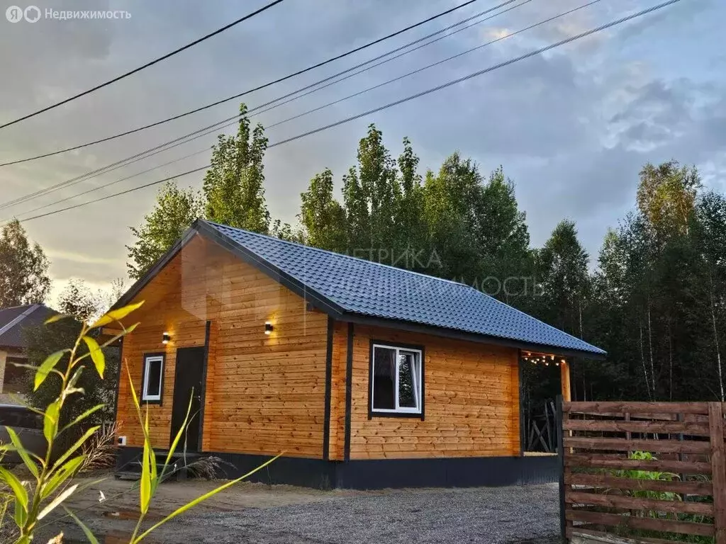 Дом в Тюмень, садовое товарищество Якорь, Земляничная улица (51 м) - Фото 1