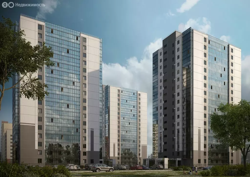 Квартира-студия: Красноярск, Апрельская улица, 6В (35 м) - Фото 1