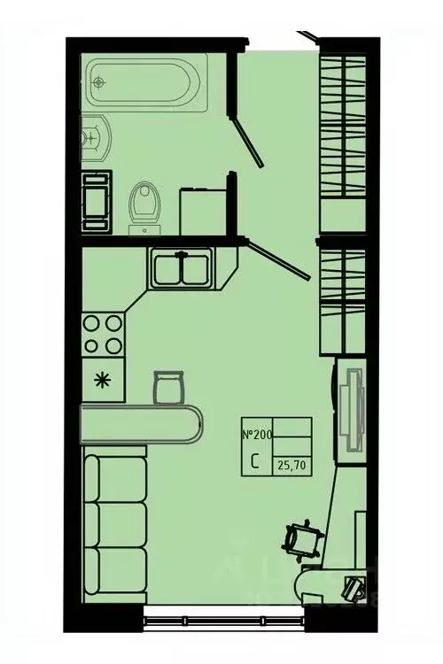 Студия Ленинградская область, Коммунар г. Гатчинский муниципальный ... - Фото 1