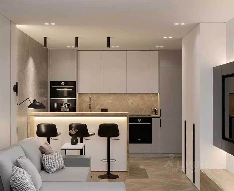 1-к кв. Рязанская область, Рязань Медицинская ул., 3 (40.0 м) - Фото 1