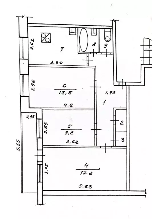 3-к кв. Волгоградская область, Волгоград Ростовская ул., 19 (66.0 м) - Фото 2